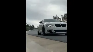 BMW E92 335i N55 Catless downpipe with stock exhaust sound||#shorts #youtubeshorts#viral#parakoudda