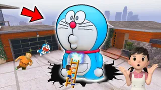 😱 Doraemon Died & Entered His Own Body in GTA 5!