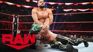 Seth Rollins battles Andrade for Team Raw leadership role: Raw, Nov. 18, 2019