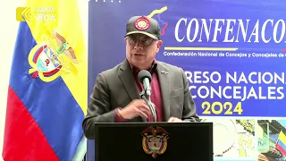 Apertura del XIV Congreso Nacional de Concejales 2024