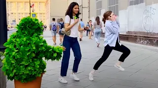 Bushman Prank! Incredible Reactions in Moscow 2023