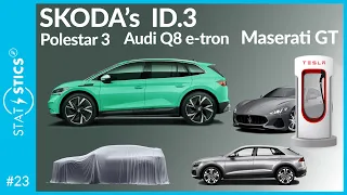 STAT E-STICS #23 | Skoda's ID.3 iV, Audi Q8 E-tron, Polestar 3 und weitere Elektroauto-Neuheiten