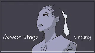 Gowoon Stage Singing | True beauty animatic