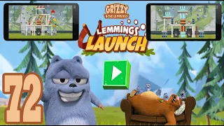 Grizzy and the Lemmings: Lemming Launch - Gameplay Walkthrough Part 72 (Android, IOS)