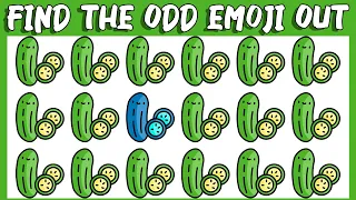 Spot The ODD One Out #230 | HOW GOOD ARE YOUR EYES | Emoji Puzzle Quiz