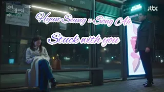 Chae Hyun Seung × Yoon Song Ah | Stuck with you - She would never know (Fmv)