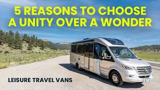 5 Reasons to Buy a Unity over a Wonder  - Leisure Travel Vans