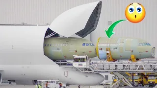 ¿Has visto alguna vez un avión que transporte aviones - Airbus Beluga XL