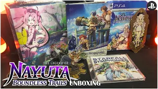 The Legend of Nayuta: Boundless Trails Limited Edition Unboxing (PS4)
