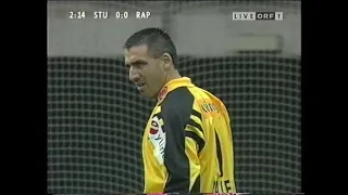 12. Runde  Sturm Graz - Rapid Wien 1:1 (1:0)  24. 9. 2000
