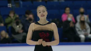 Ladies Short Program Highlights Finlandia Trophy 2021 YLE TV