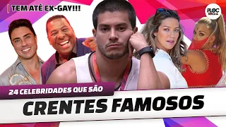 24 FAMOSOS EVANGÉLICOS QUE SÃO GAYS, EX GAYS, CANTORES E ATORES QUE SE CONVERTERAM A JESUS CRISTO