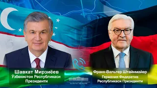 Шавкат Мирзиёев провел телефонный разговор с Президентом Федеративной Республики Германия