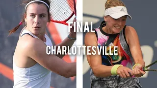 Emma Navarro [ USA ] VS Ashlyn Krueger [ USA ] | W60 Charlottesville Challenger 2023 USA | Final