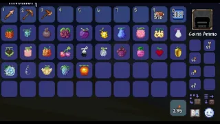 Updated Fruit Showcase for my One Piece Terraria Mod