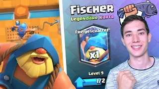 🐟15 SIEGE FISCHER CHALLENGE? | Neue Legendäre Karte freischalten! | Clash Royale deutsch