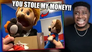 BLACK YOSHI STEALS GOODMAN'S CREDIT CARD! | SML Movie: Black Yoshi's Big Bamboozle Reaction!