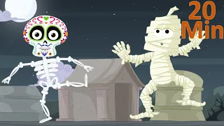 Tumbas Por Aquí, Tumbas Por Allá, Y Más Canciones Infantiles | Canción de Día de Los Muertos