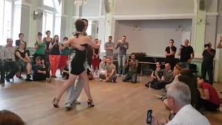 Colgada workshop demo by Murat & Sigrid ( TANGO.2 - Sibiu 2017 )