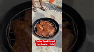 Making Zarb- traditional Jordanian dish #shorts#youtube#subscribe