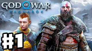 God of War Ragnarok Gameplay Walkthrough - Part 1: The Frozen Wasteland