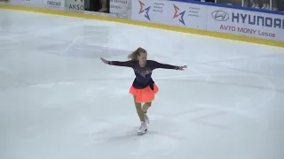 Gold Medal performance,  Pre-Bronze Free Skating III.    Swan Challenge Bled   2022.  The Whip