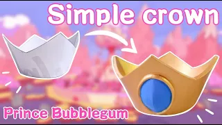 Simple EVA Foam Crown - Prince Bubblegum - Adventure Time (Halloween Special)