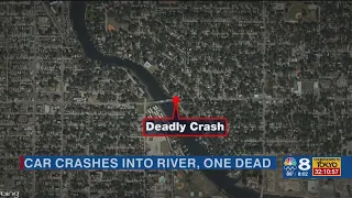 Police: Man found dead after car crashes, overturns in Hillsborough River