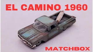 EL CAMINO 1960 - MATCHBOX - CUSTOM DIECAST