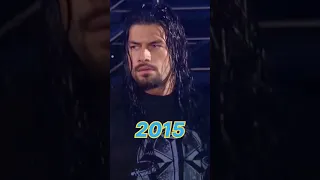 Roman Reigns Evolution 2007-2023 #shorts #trending #wwe #romanreigns