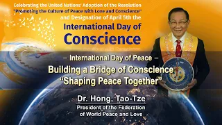 Dr. Hong Speech l International Day of Peace, 09-21-2020