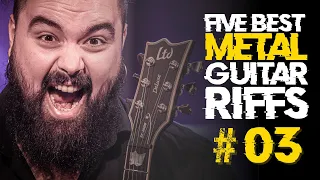 5 Best METAL GUITAR RIFFS: Dream Theater, Queensrÿche, Tool, Fates Warning, Symphony X