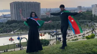 Millətin Nə Fergi Var Lezginka 2023 Девушка Танцует Класс Azərbaycanım Mənim ALISHKA Аварская Dance