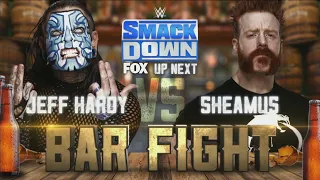 Jeff Hardy Vs Sheamus - Bar Fight - WWE Smackdown 24/07/2020 (En Español)