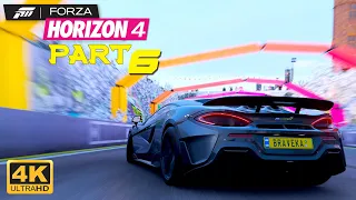 Forza Horizon 4 Gameplay Walkthrough [4K] Part 6 - No Commentary