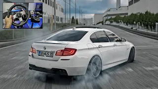 BMW F10 M-Sport l Unutmak öyle kolay mı sandın l Assetto Corsa Logitech G27  Steering Wheel Gameplay