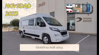 2023 Giottivan 60B Camper de la temporada 2023 con un equipamiento de lujo - CARAVANAS SANGAR