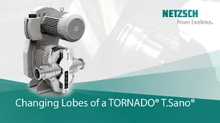 How to Change the Lobes of a TORNADO® T.Sano® Rotary Lobe Pump