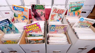 Epic 1200+ Comic Book Collection Purchase Full of Key Issues Silver Age Bronze Age Ratio Variants