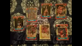 MICHAEL JORDAN STICKER PULL!!! 1986-87 Fleer Basketball Wax Pack - the Holy Grail of Packs!