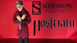 Sideshow Collectibles 1/6 Scale 12" Count Orlok The Vampyre Nosferatu Figure Review Horror Toy