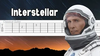 Hans Zimmer - Interstellar Main Theme | Easy Guitar Tabs Tutorial