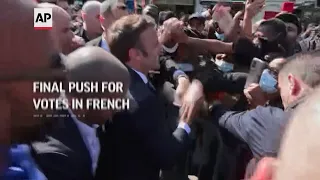 Final push for votes in French election