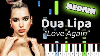 Love Again Piano - How to Play Dua Lipa Love Again Piano Tutorial!