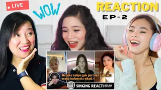 Randy Dongseu - SINGING REACTIONS OmeTV - LIVE reaction