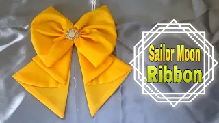 DIY Sailor Moon Ribbon | How to Make a Cute Sailor Moon Ribbon full Tutorial For Beginners