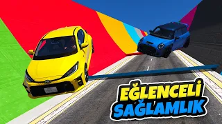 🚘 Yeni Hatchback Arabalar Eğlenceli Sağlamlık Testinde 🚘 GTA 5