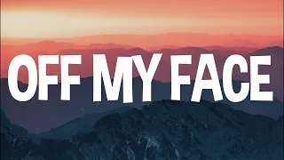 Justin Bieber  -  Off My Face (Lyrics)