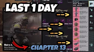 LAST 1 DAY - CHAPTER 13 - PUBG METRO ROYALE