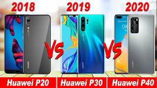 Huawei P20 Vs Huawei P30 Vs Huawei P40 | Evolution Huawei P Series